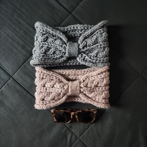NWOT x2 Knit Headbands and x1 Sunglasses